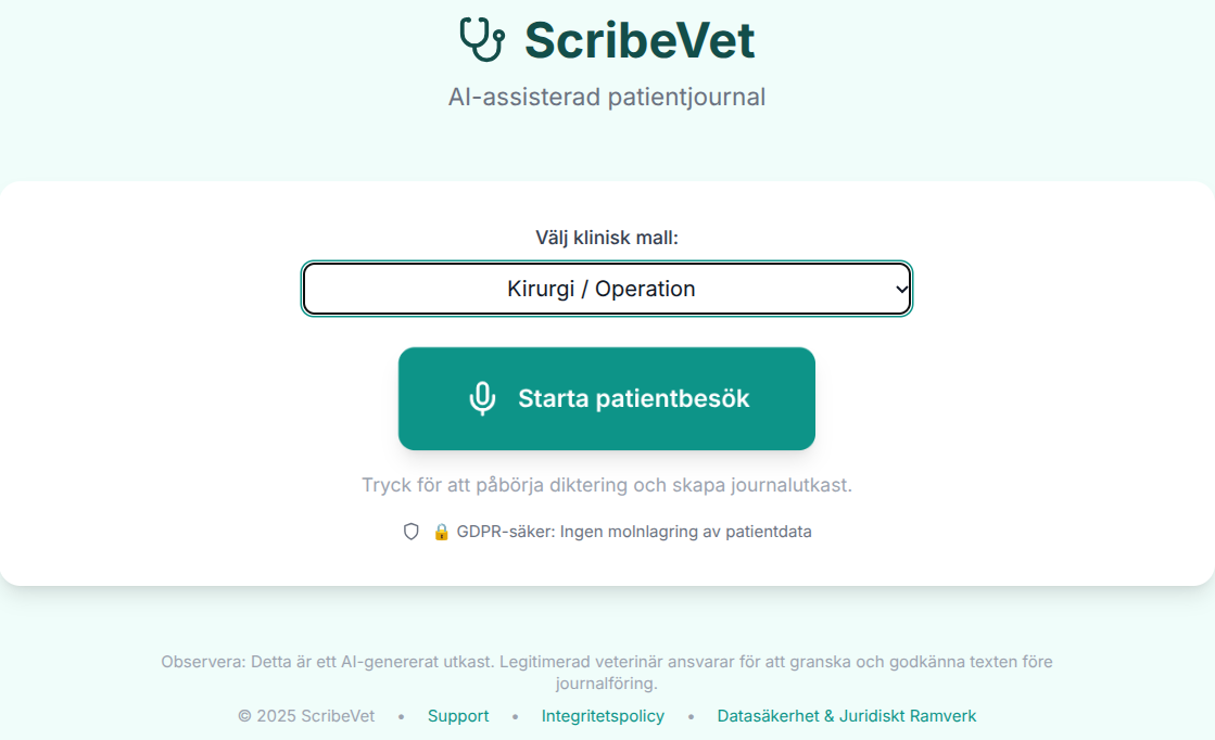 Starta med ett klick